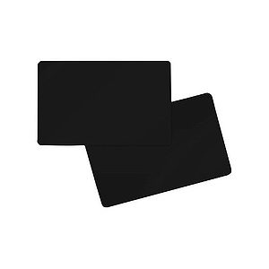 Tarjeta color Negro. Grosor 0,76 mm Pack de 100 tarjetas