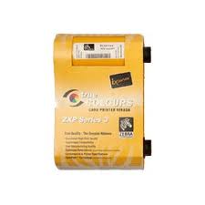 ZEBRA ZXP Serie 3 Cinta Monocromo Sublimacion Negro + Barniz