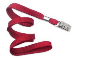 Cordon Plano Rojo 10 mm. Pinza