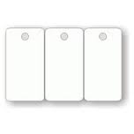 Tarjeta llavero triple para fidelización de clientes- 100 uds