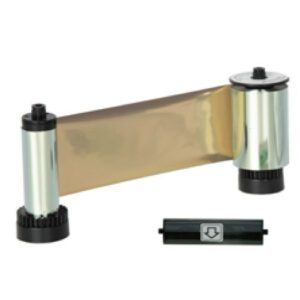 Cinta para Qualica-RDN y RD-301 ORO metalizado monocromo 1200 impresiones