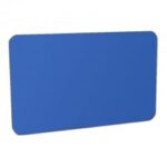Tarjeta color Azul mate. Grosor 0,76 mm Pack de 500 tarjetas