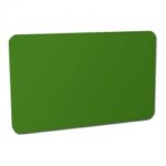 Tarjeta color Verde mate. Grosor 0,76 mm Pack de 500 tarjetas