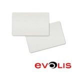 EVOLIS Tarjeta blanca cartulina 0,25mm Pack 100