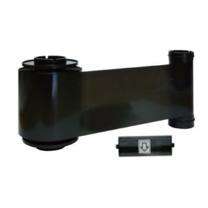 QUALICA-RD5000 Cinta NEGRO WAX monocromo (CERA)<br>3000 imp.